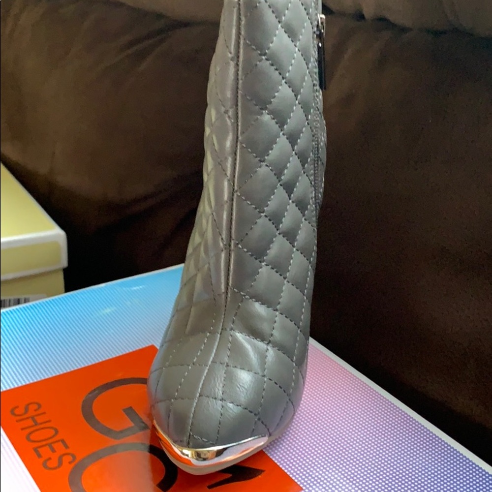 GC Shoes - Petra Quilted Stiletto Bootie
